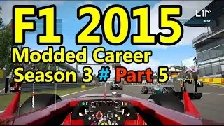 F1 2015 Gameplay Modded Career : 100% Race, Spain 1080p HD