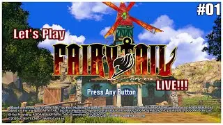 A New Adventure! | Let's Play Fairy Tail LIVE! - Part 01