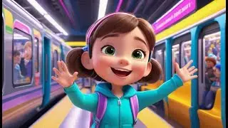 Riding the Subway Train | Exciting Kids Song | Nursery Rhymes and Adventure Songs
