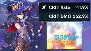 250% Crit Damage Mona