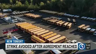 School bus drivers reach agreement to avoid strike in Middletown, Cromwell