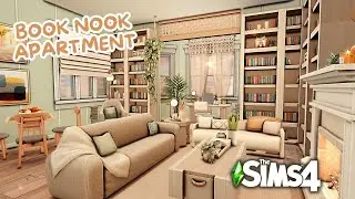 Writer's Modern Apartment | The Sims 4 Book Nook Kit - Speed Build