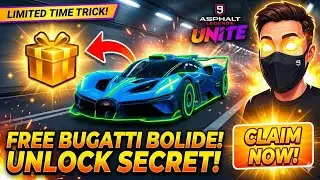 How to Get Bugatti Bolide for FREE! 🚘 (Unlock Secret) || Asphalt Legends Unite