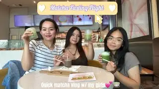 THE VIRAL MATCHA FLIGHT IN TORONTO | w/ my fellow matcha addicts!
