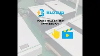 25.6V 200Ah 5.12kwh LiFePO4 Battery PowerWall Battery Buzzup Factory