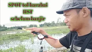 casting gabus🔴wilayah jalan tol BARABAI HST KALSEL~MANCING GABUS #67