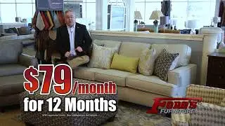 Ford's Furniture Affordable Designer Couch
