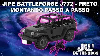 UNBOXING #427 - JIPE DE MONTAR BATTLEFORGE J772 PRETO ((SHOPEE ATRASOU A ENTREGA))