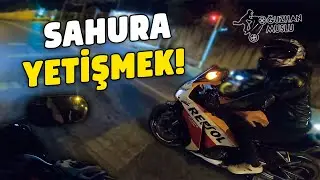 R6 v 1000RR SAHURA GEÇ KALDIK! | MOTOVLOG #139