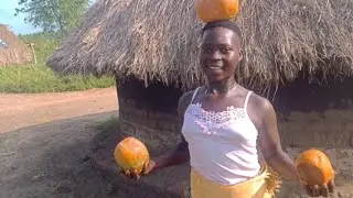 African village Acholi cultural traditional dance 