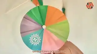 Custom Cocktail Umbrellas for Our Client | Personalized Drink Accessories by Wobmart