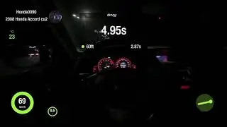 Honda Accord 8 (cu2) 2.4 AT Tune (0-100, 100-200, 1/4 miles)