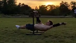 Beauty Of One Arm Front Lever