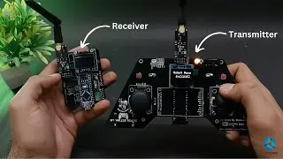 DIY Long-range Transmitter & Receiver | DIY NRF Remote with Display | DIY Remote for Drone & Robots