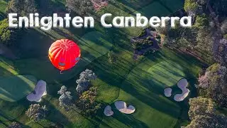 2023 Enlighten Canberra - Hot Air Balloons & Building Projections