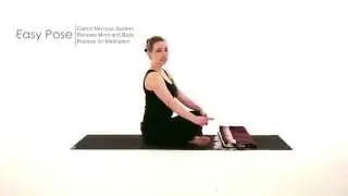 Seated Yoga Pose: Easy Pose (Sukhasana)