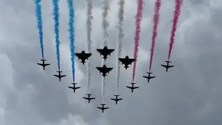 80th Anniversary VE Day flyover (all aircraft)