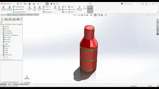Solidworks Basic Revolved Cut