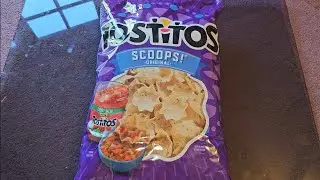Costco Sale Item Review Tostitos Scoops! Original Taste Test with Costco Guacamole