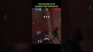 The SIX12SD is OVERPOWERED #rainbowsixsiege #botlobby #op #r6siege #r6s #r6 #gaming #badaim #shotgun