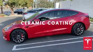 Tesla Model 3 Performance 2024 Ceramic Coating