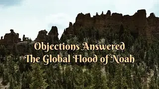 Noah's Flood: Objections Answered Part 1 #podcast #bible #science