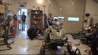 2013 Skidoo Freeride 154  weigh in at PowerModz!