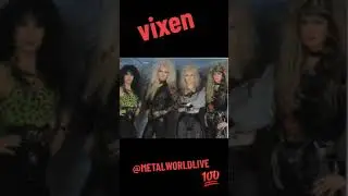 Vicen power of music #metalband #heavymetalband #girlbands #vixen #metalworldlive