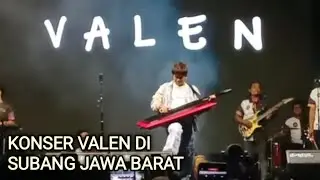 Konser Valen Di  Subang Jawa Barat || Gulali Bersama Keytar Guncang Subang 