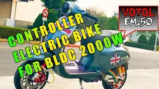 DIY Setting Controller Electric Bike || Votol EM50 For BLDC 2000w