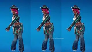 Fortnite Hula Emote With Omen Hunter Calamity Skin Thicc 🍑😜😍