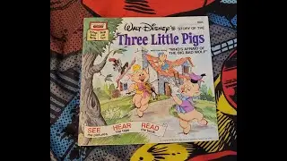 episode 827 Disney the three little pigs 1978 book on tape