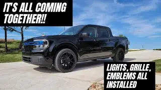 2022 Ford Maverick - Custom paint - Custom headlights and taillights - Custom emblems