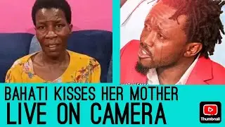 BAHATI KISSES HER MOM LIVE ON CAMERA...KUMBE HUJAWAI KUFA MUM
