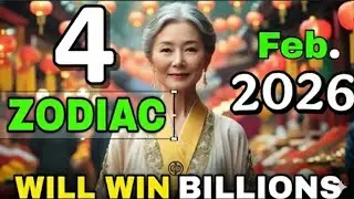 ✨Lucky 4 Zodiac Signs That Will Make You a Millionaire in 2026! $💰✨