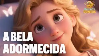 👑 A Bela Adormecida 💖 | História Infantil Clássica – Baú dos Contos