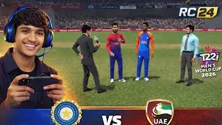 INDIA VS USA T20 WORLD CUP 2026 🏆 || INDIA VS USA || india vs usa T20 world cup rc24 ultra quality 
