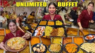 Best Buffet in Ludhiana 20 Items + Snacks | Unlimited in 249/- | Veg Street Food India