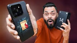 Xiaomi 14 Indian Retail Unit Unboxing & First Look ⚡ Pocket Rocket With Leica Magic 🪄