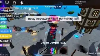 Showing u all the training areas in ninja legends in 2019