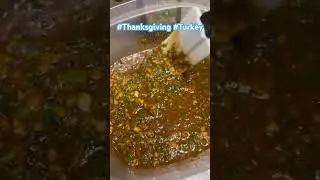 Spicing up our Thanksgiving Turkey with Spanish Spices.#thanksgiving #spices #turkey #puertorican