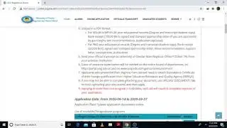 How to  registration on New portal of University of Gondar