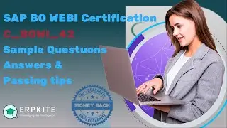 SAP BO WEBI Certification C BOWI 42 Sample Questions and Answers and passing tips