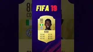 AMAZING EVOLUTION OF WILFRED NDIDI IN FIFA 🔥⭐ #eafc24 #fc24 #fifaratings #fc24careermode