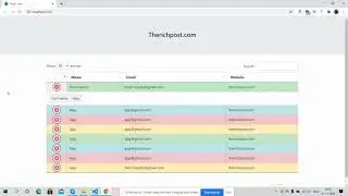 Reactjs Datatable Row Expand Working Demo