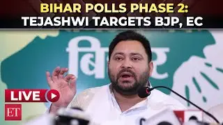 Tejashwi Yadav accuses Election Commission, BJP of hiding phase 1 data in a press conference