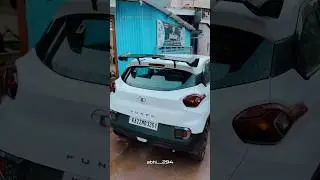 INDIA'S 1st TATA PUNCH ⚡ |  MONSTER SPOILER INSTALLED IN TATA PUNCH 🔥 | MONSTER SPOILER #modified