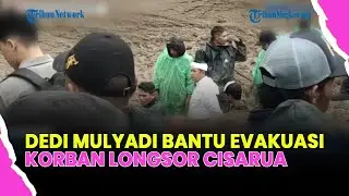 🔴GUBERNUR JABAR TERJUN LANGSUNG SAAT EVAKUASI JENAZAH KORBAN LONGSOR