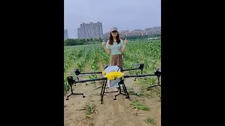 New 16L agriculture drone sprayer 16L removable tank drone Frame kit agriculture drone for sale