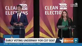 Early voting begins in special election for Arizona Congressional District 7